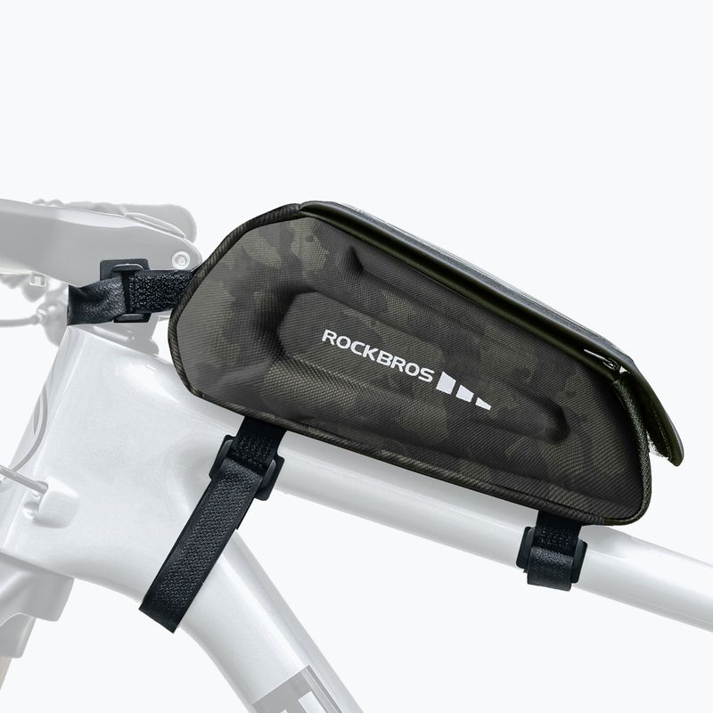 Geantă de bicicletă pentru cadru Rockbros 30120064 Bike Tube Bag camouflage 2