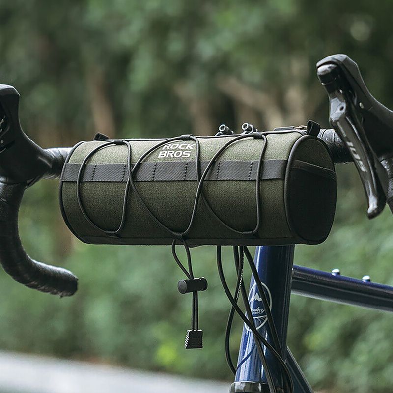 Geantă de bicicletă Rockbros 30110049001 Bike Front Bag 2 l green/black 8