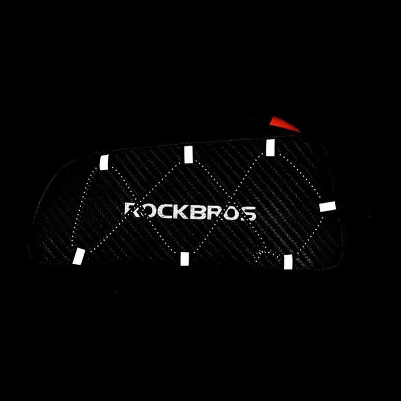 Geantă de bicicletă pentru cadru Rockbros 039BK Bike Tube Bag 1 l black 6