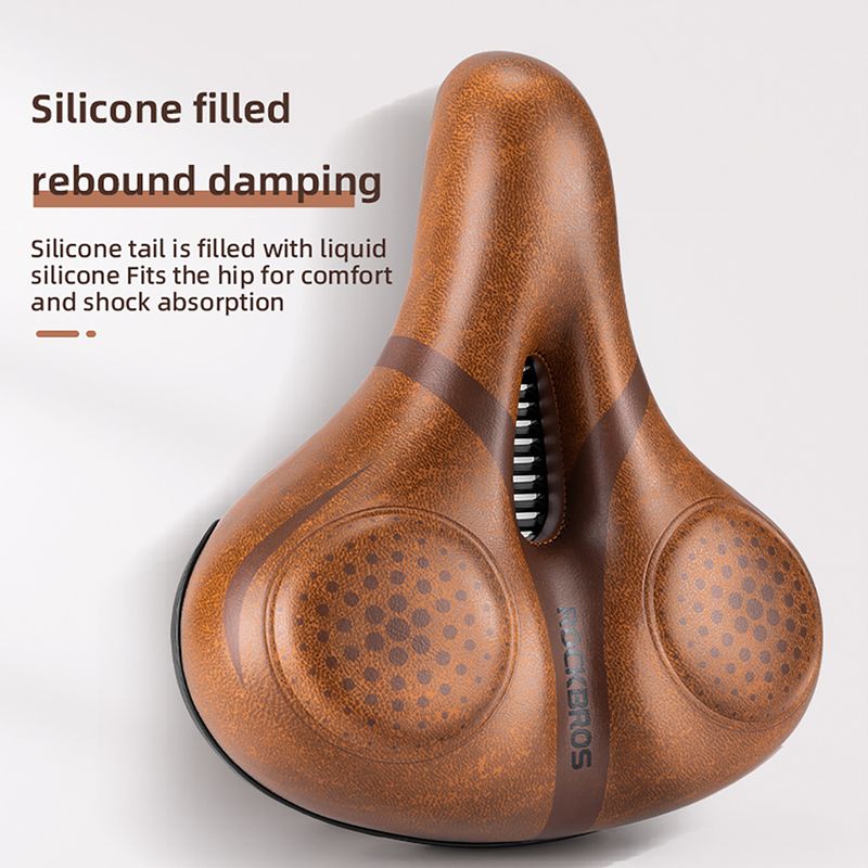 Șa pentru bicicletă Rockbros 38210006002 brown 2