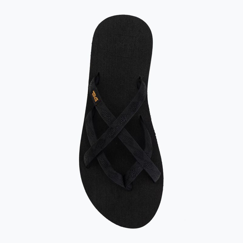 Șlapi de damă Teva Olowahu mix b black on black 5