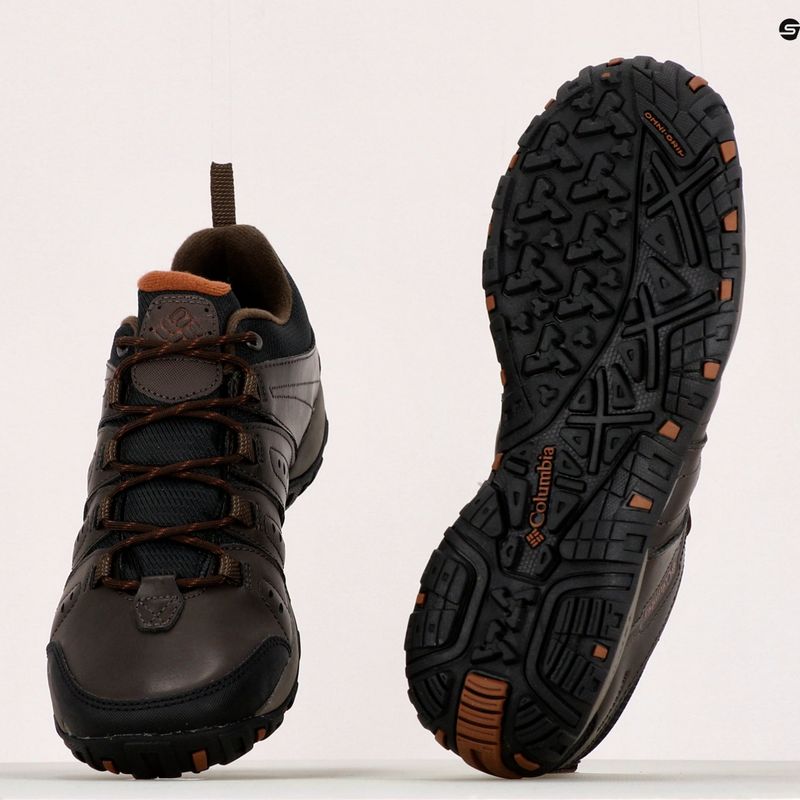 Columbia Woodburn II Waterproof cizme de trekking pentru bărbați maro 1553001 13