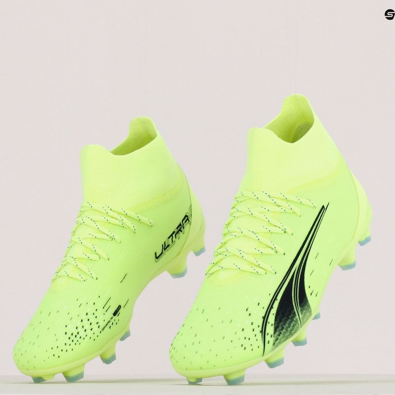 PUMA Ultra Pro FG/AG Jr ghete de fotbal pentru copii verde 106918 01 11