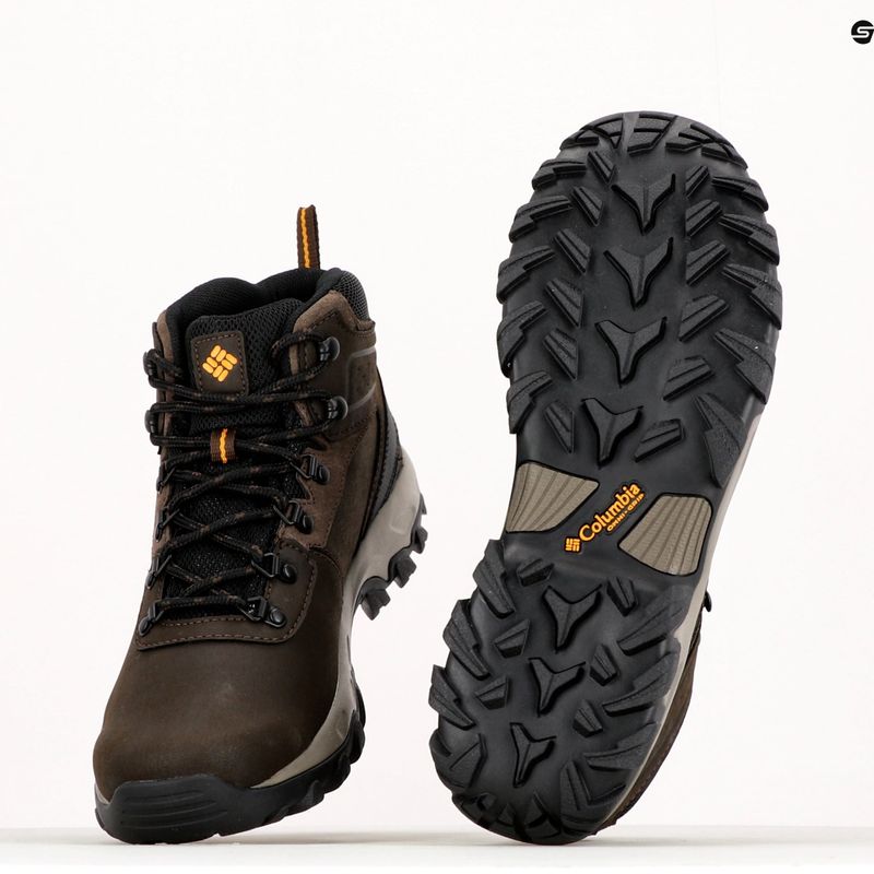 Columbia Newton Ridge Plus II Wp maro cizme de trekking pentru bărbați 1594731 11