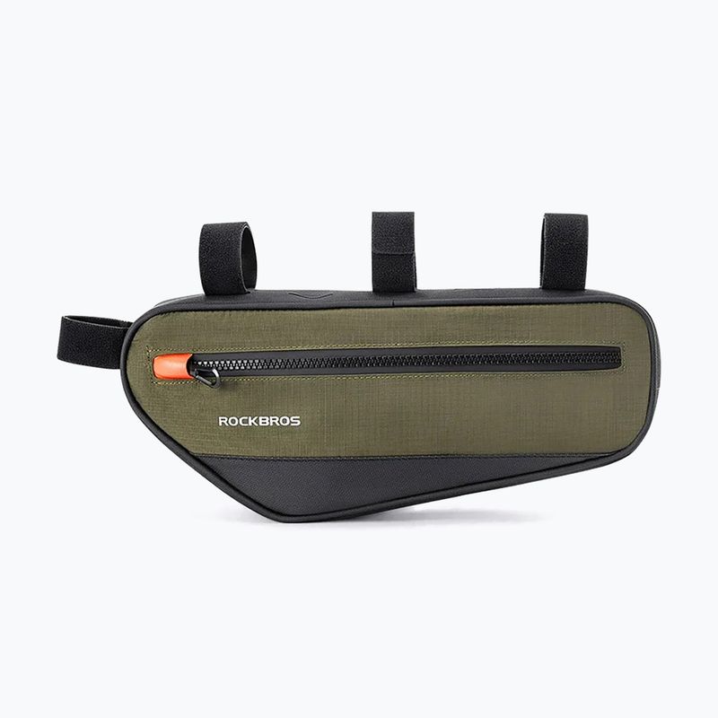 Geantă de bicicletă pentru cadru  Rockbros 30120079 1,7 l green/black