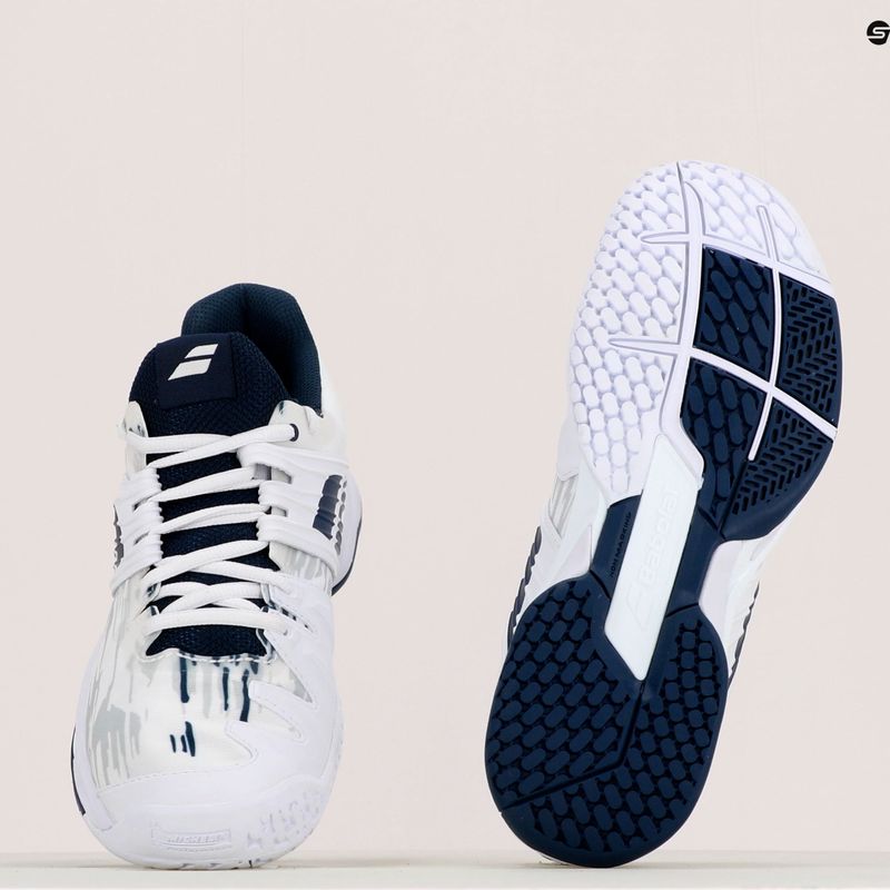 Pantofi de tenis pentru bărbați BABOLAT Propulse Fury AC alb 30S22208 8