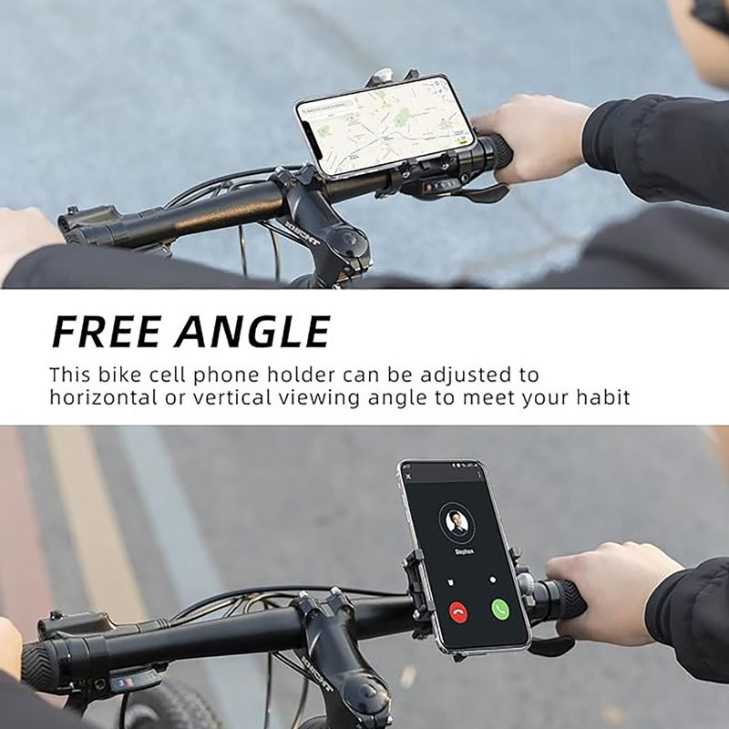 Suport de bicicletă pentru telefon Rockbros 699 black 7