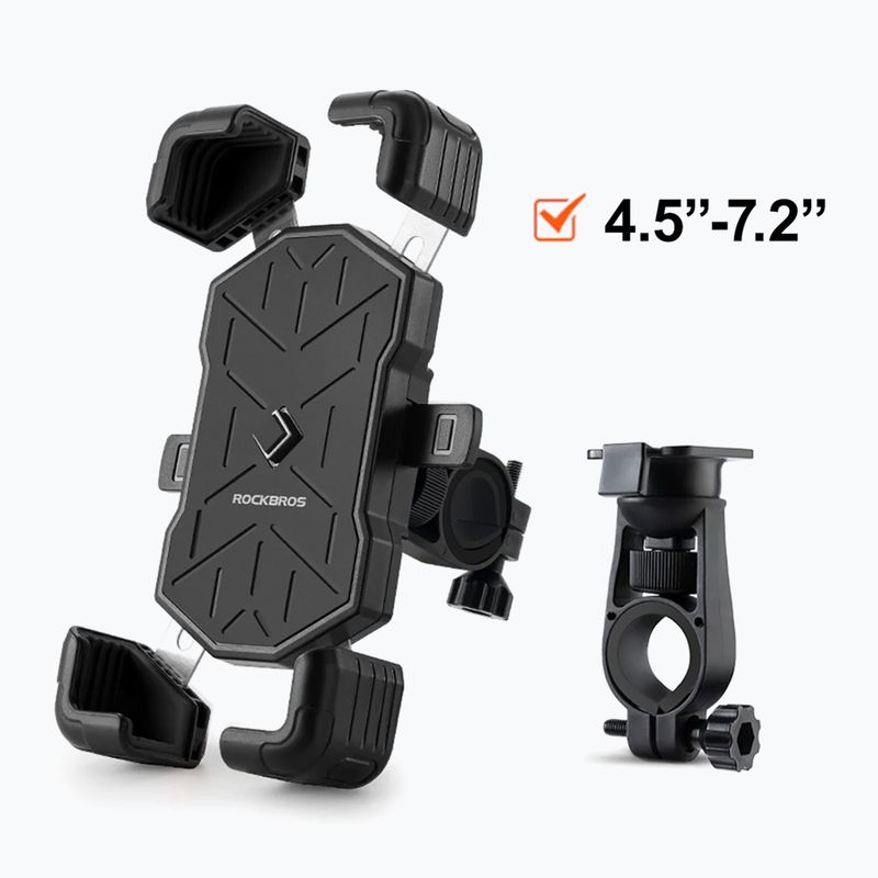 Suport de bicicletă pentru telefon Rockbros 25210030 black 2