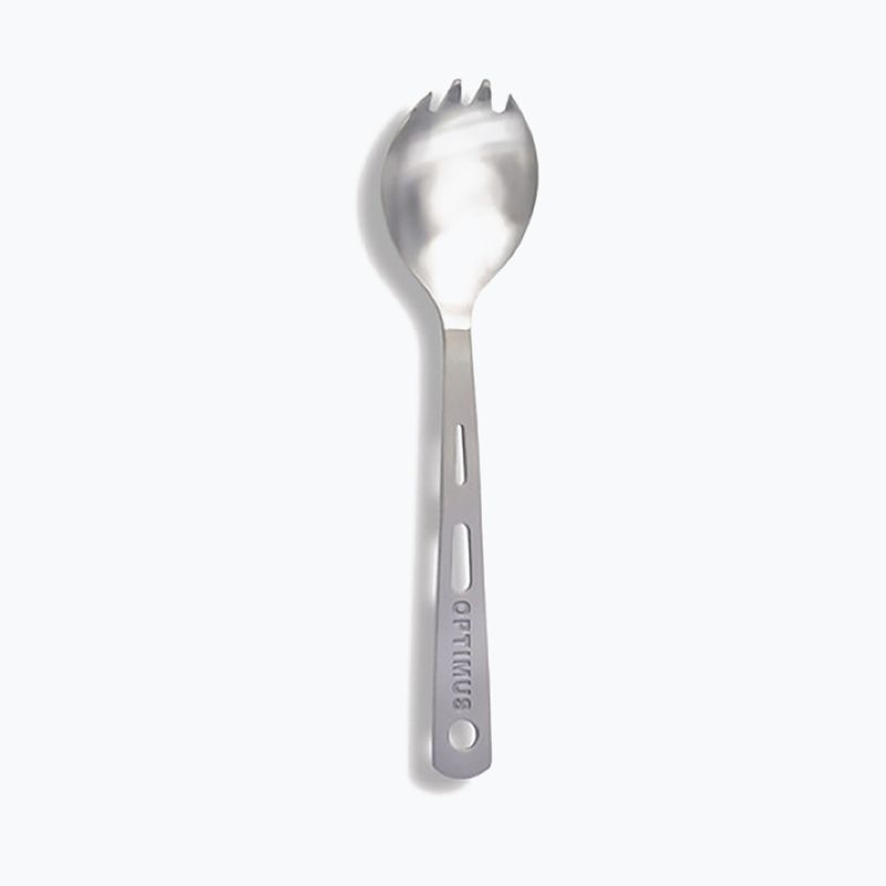 Lingură-furculiță Optimus Titanium Spork argintie 8016285