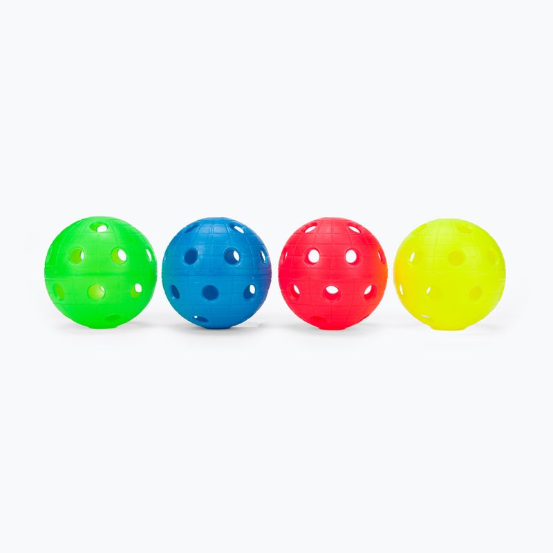 Mingi de floorball UNIHOC Crater (4 buc) 04886