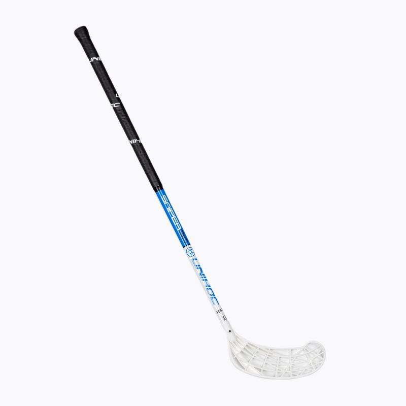UNIHOC Sniper 30 stick de floorball stângaci alb-albastru 01925