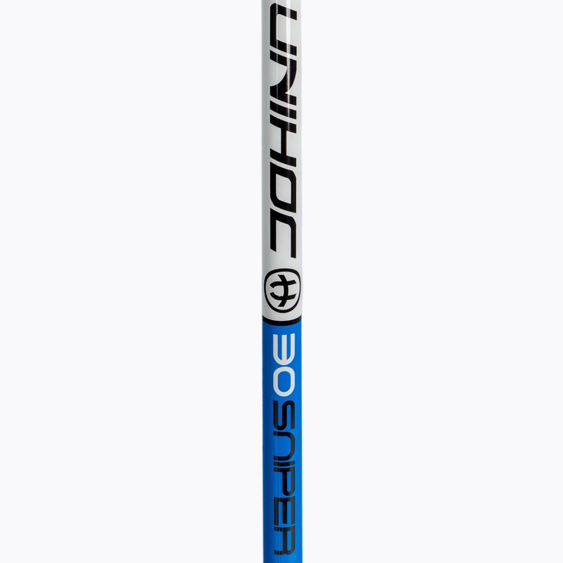 UNIHOC Sniper 30 stick de floorball stângaci alb-albastru 01925 3