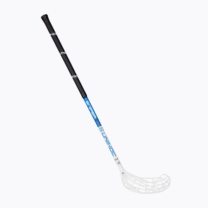 UNIHOC Sniper 30 stick de floorball pentru dreptaci, alb și albastru 01959