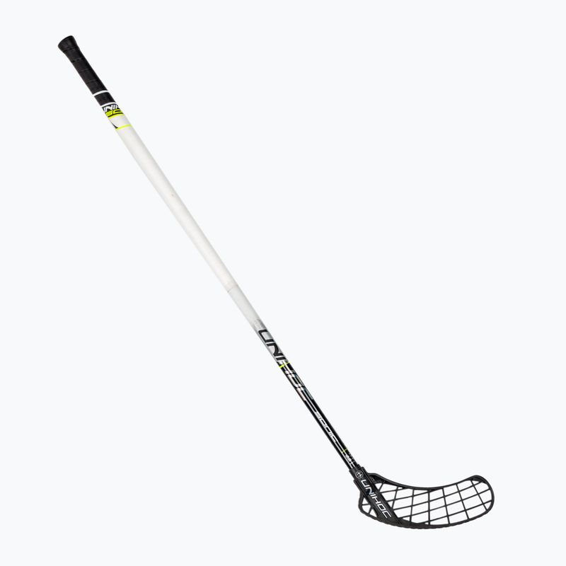 UNIHOC Sonic Top Light II 28 alb-negru și alb 02688 bata de floorball pentru bărbați