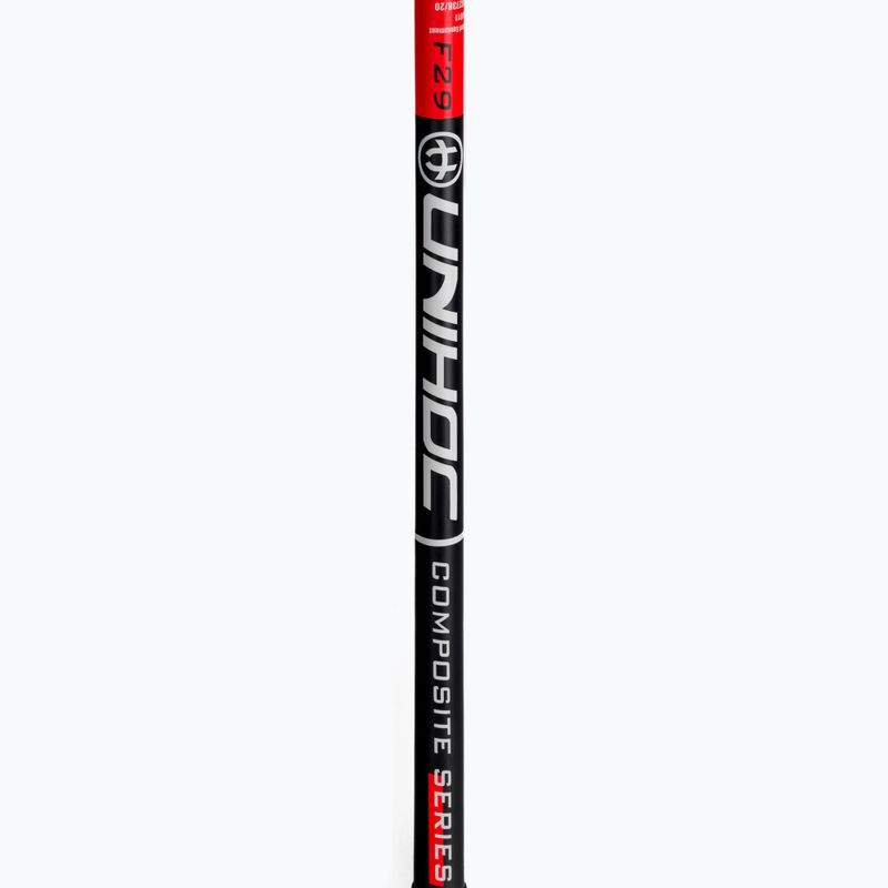 UNIHOC Sonic Compozit 29, băț de floorball pentru stângaci negru/roșu 04947 3