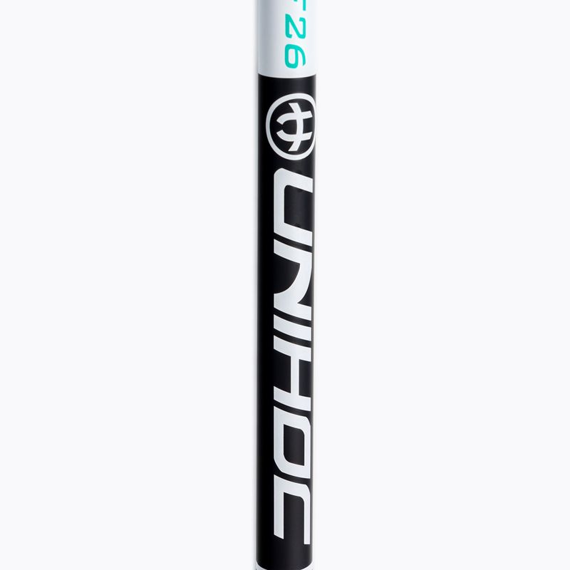UNIHOC Iconic Composite 26 stick drept de floorball alb/negru 04942 3