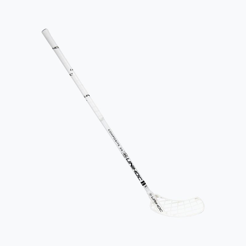 UNIHOC Unity Unity Composite 26 alb 04940 stick de floorball pentru dreptaci 5