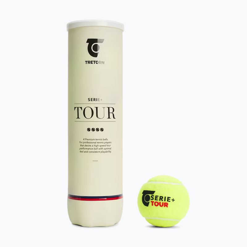 Mingi de tenis Tretorn Serie+ 4 buc. 3T01