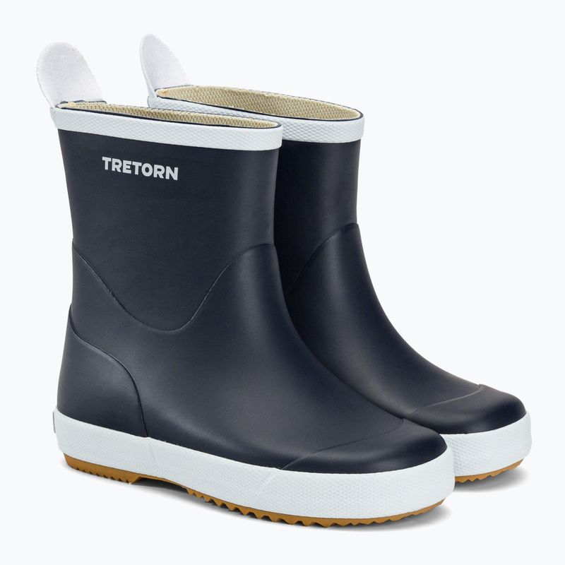 Tretorn Wings Pantofi cu talpă pentru copii albastru marin 4732670808025 4