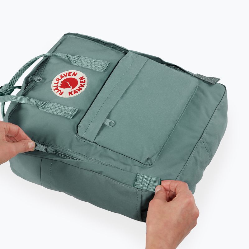 Rucsac turistic Fjällräven Kanken 16 l frost green 5