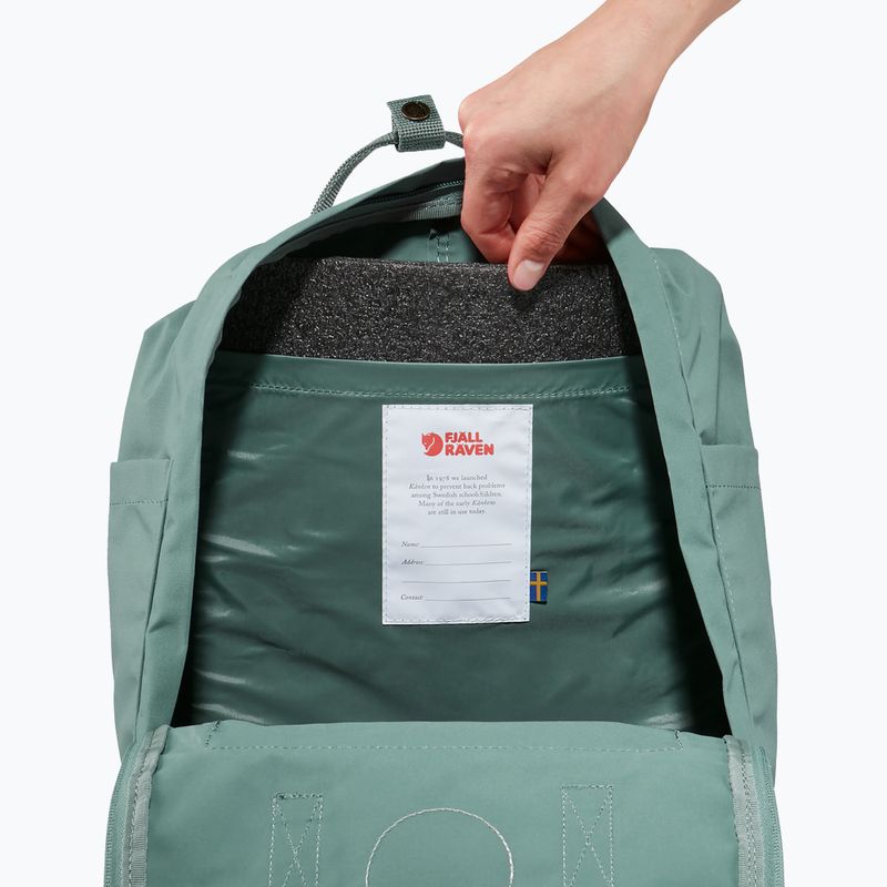 Rucsac turistic Fjällräven Kanken 16 l frost green 6