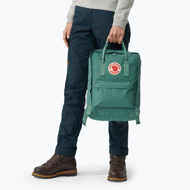 Rucsac turistic Fjällräven Kanken 16 l frost green 12