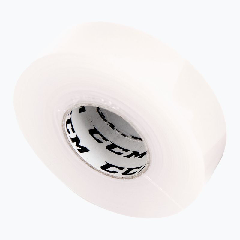 Bandă de hochei pentru protecții de tibie CCM Tape Shin white