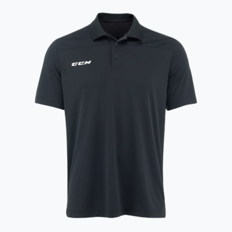Tricou pentru bărbați CCM Polo SR black