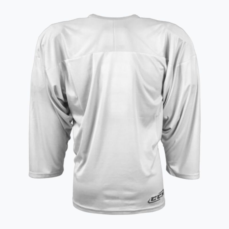 Longsleeve de hochei pentru bărbați CCM 10200 SR white 2