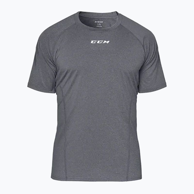 Tricou pentru bărbați CCM Ribano Performance Loose Fit SR grey