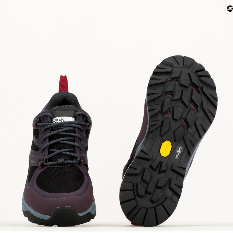 Cizme de trekking pentru femei Jack Wolfskin Force Striker Texapore Low violet 4038893 10