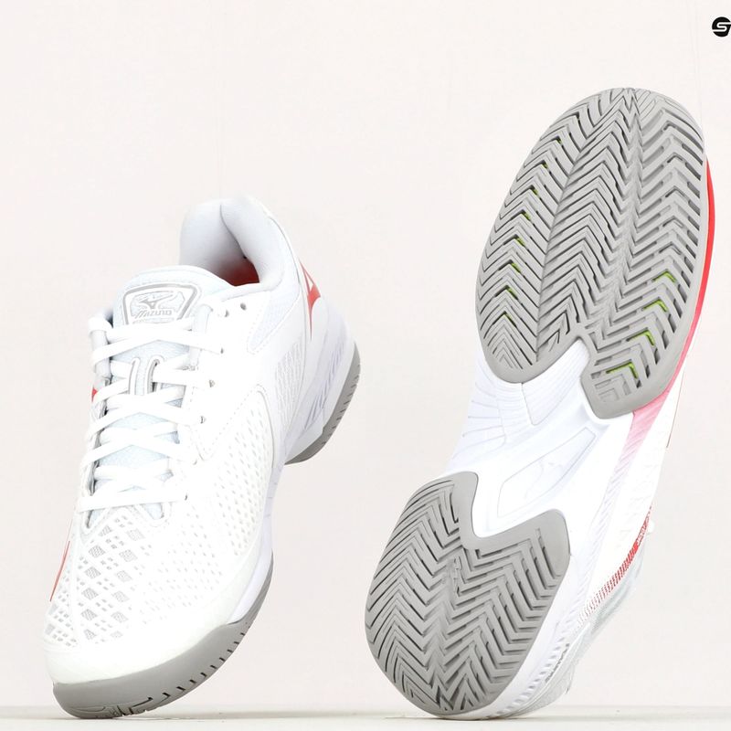 Pantofi de tenis pentru femei Mizuno Wave Exceed Tour 4 CC alb 61GA207164 10