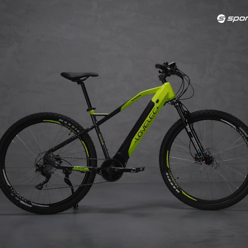 Lovelec Naos 15Ah galben-negru bicicletă electrică B400270 18