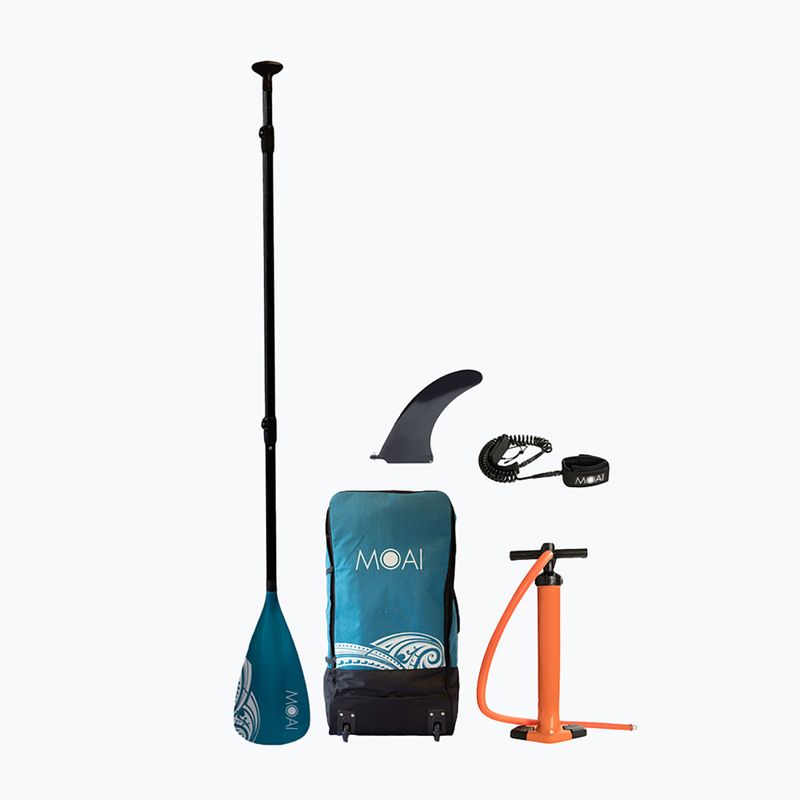 Deska SUP MOAI Multiperson 12'4" niebieski 10