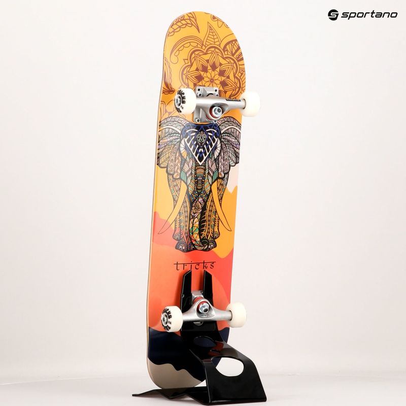 Skateboard clasic Tricks Mandala Complet portocaliu TRCO0022A005 9