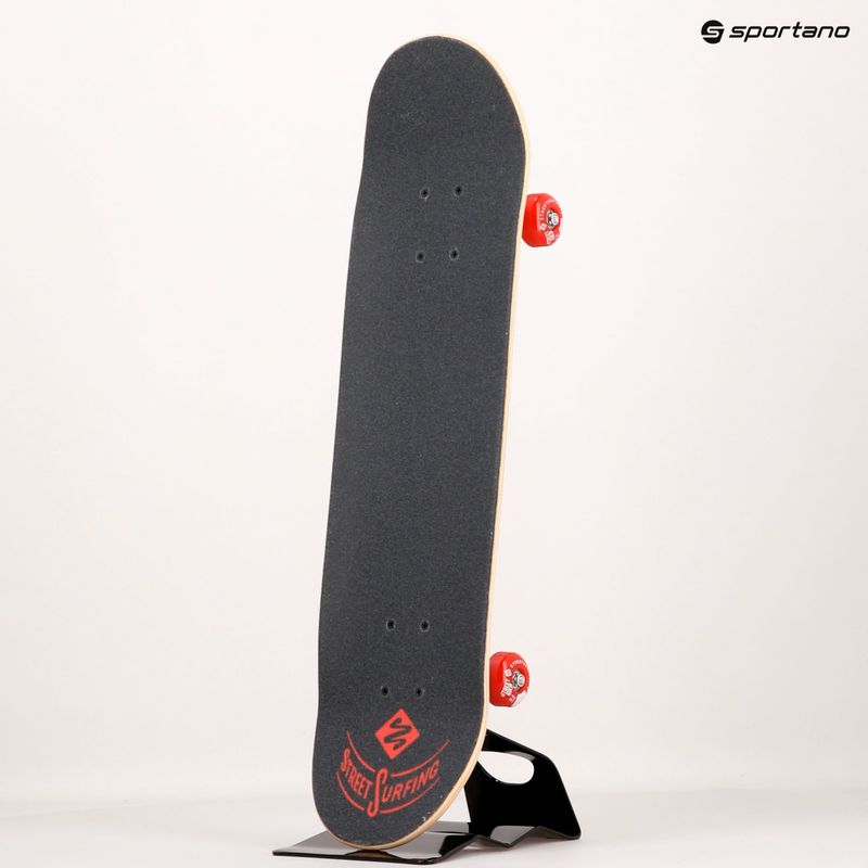 Skateboard clasic StreetSurfing Street Skate 31 roșu 10