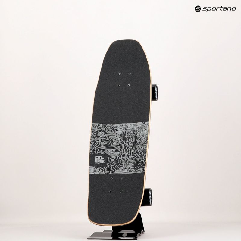 Surfboard CUTBACK negru Negru Wave 9