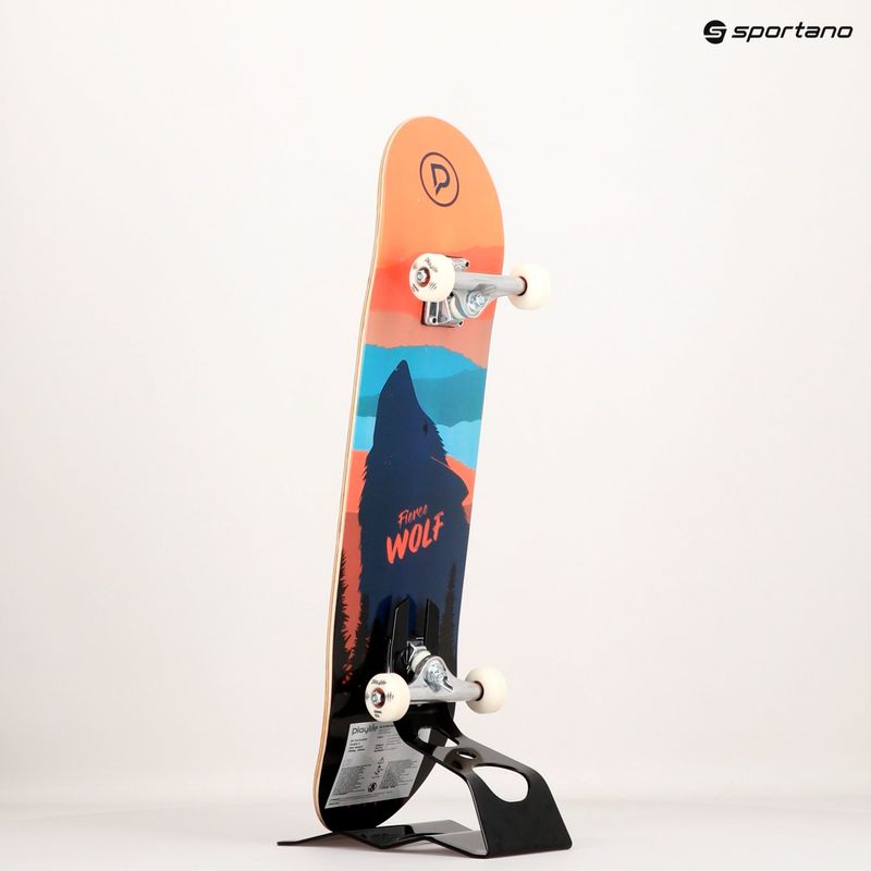 Skateboard clasic Playlife Fierce Wolf culoare Lup 880307 9