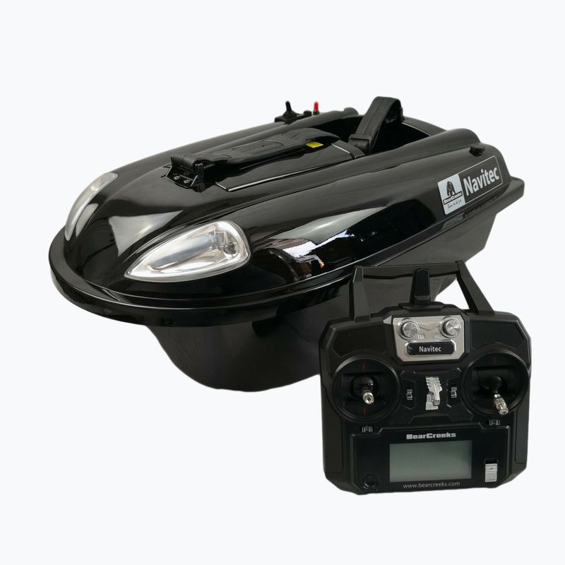 Bearcreecs Navitec Bait boat Litiu Versiunea neagră BC.V2.LITH