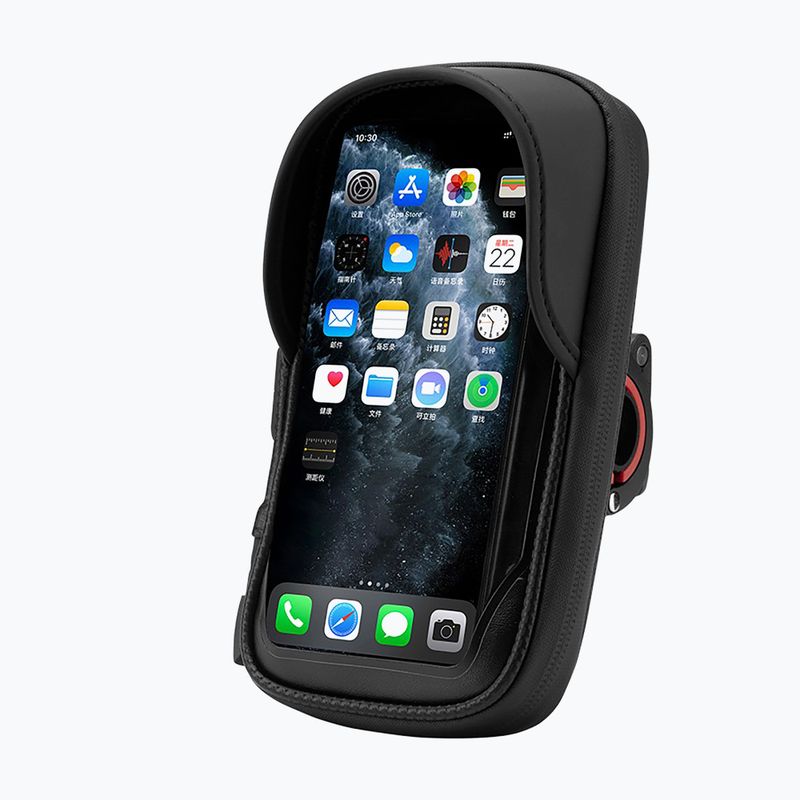 Geantă de bicicletă pentru ghidon Rockbros 301101770001 WP Bike Phone Bag for 6.7" black 2