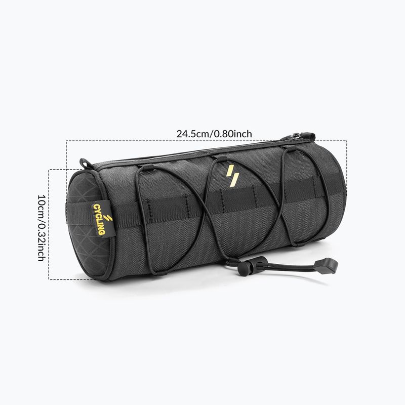 Geantă de bicicletă pentru ghidon Rockbros 30110010001 Bike Front Bag black 3