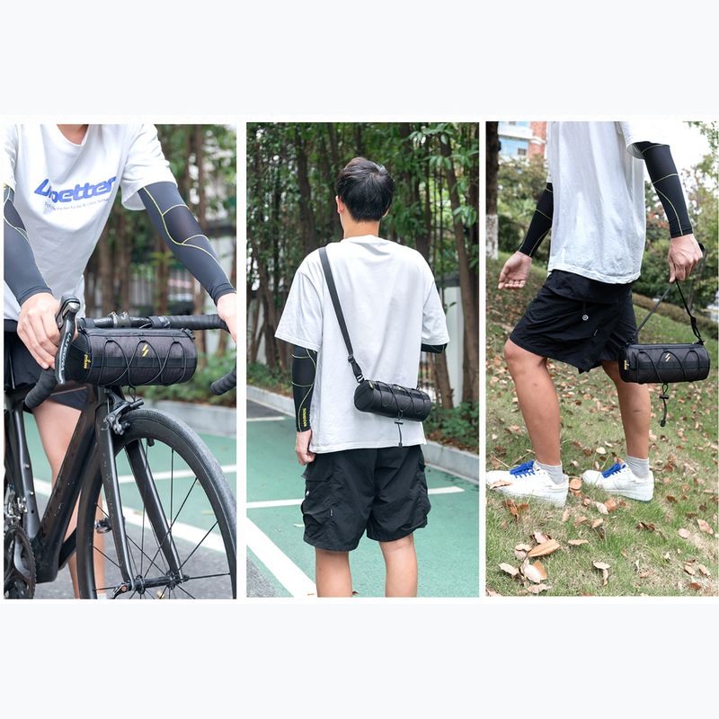 Geantă de bicicletă pentru ghidon Rockbros 30110010001 Bike Front Bag black 5