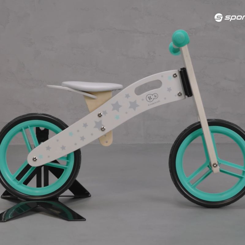 Kinderkraft Runner Runner bicicletă de cross-country alb și verde KKRUNNRSTR0000 7