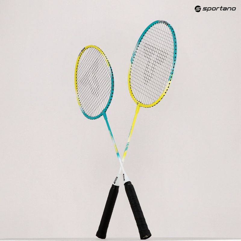 Set de badminton Talbot-Torro Badminton 2 Fighter, galben, 449403 5