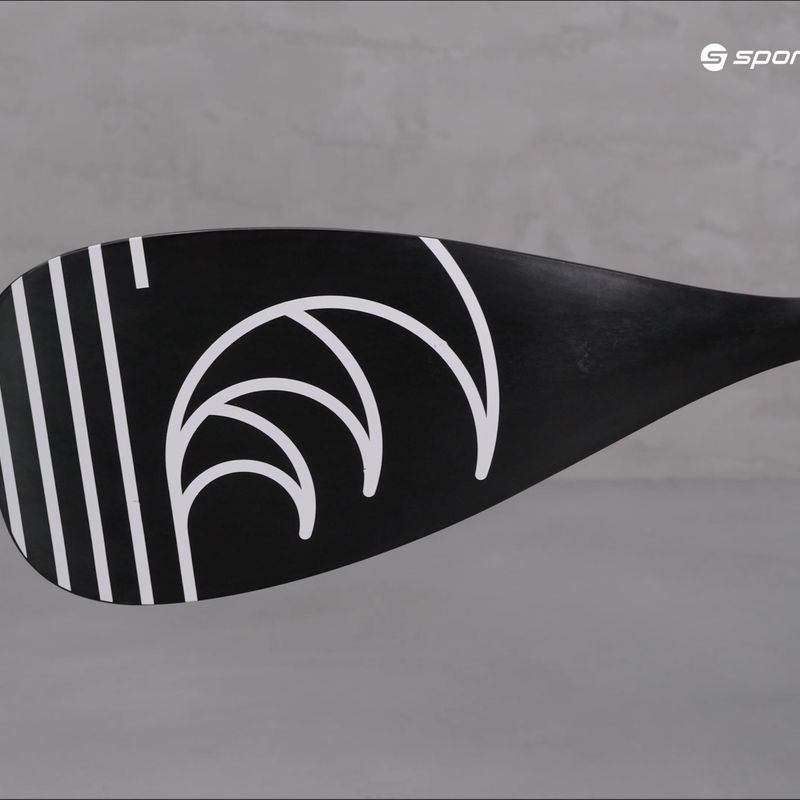 AQUASTIC 3 piese SUP paddle 170-220 cm negru AQS-SPD002 12