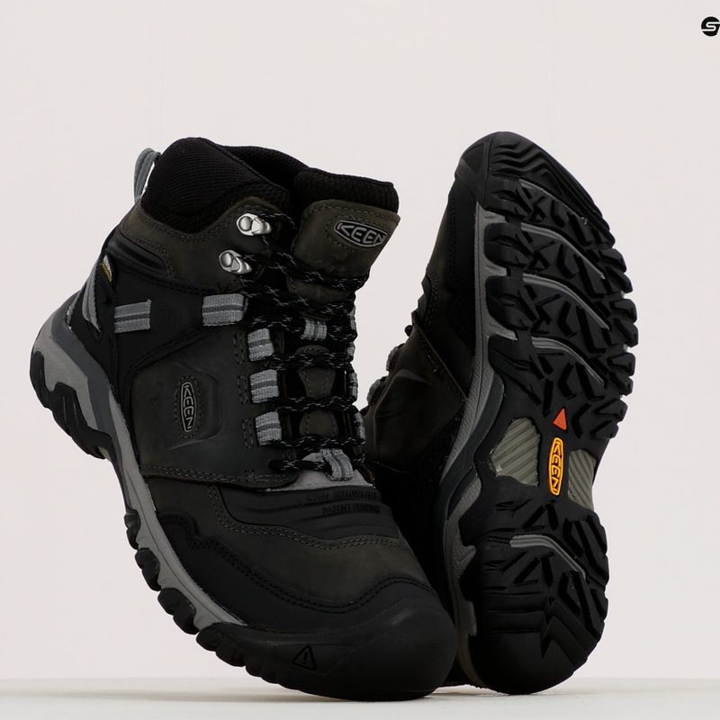 KEEN Ridge Flex Mid pantofi de trekking pentru bărbați gri 1024911 10