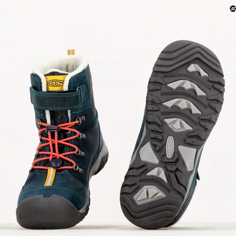 Pantofi de trekking pentru copii KEEN Greta verde 1025523 12