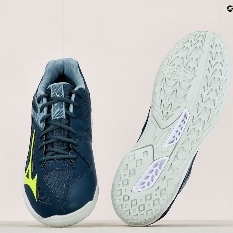 Pantofi de volei pentru bărbați Mizuno Thunder Blade 3 albastru V1GA217038 11