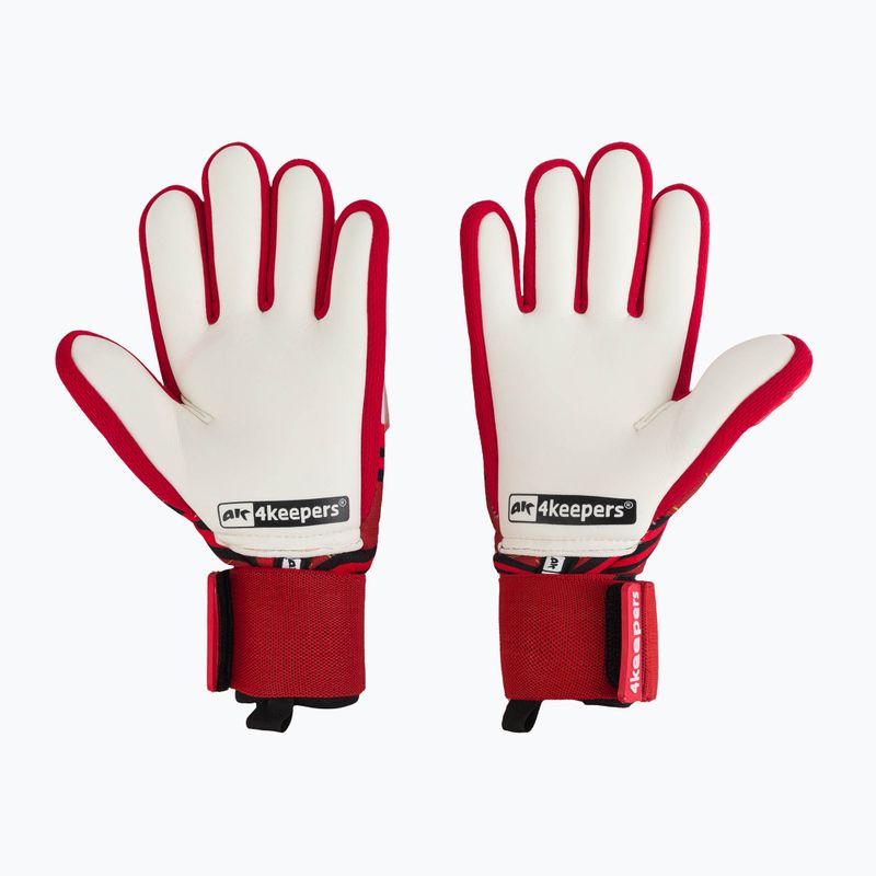 Mănuși de portar 4keepers Evo Vera Nc roșii 2