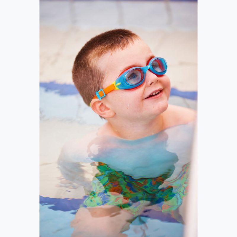 Ochelari de înot pentru copii Zoggs Little Sonic Air blue/orange/green/tint blue 2